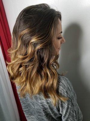 Fall balayage & Olaplex!