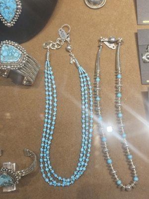 Gorgeous turquoise necklaces