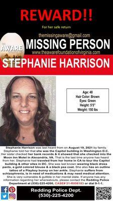 Sister missing one of the last places was 7-11 here PLEASE HELP  AUG 19TH WAS THE DAY