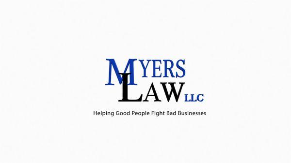 Myers Law, LLC logo and motto