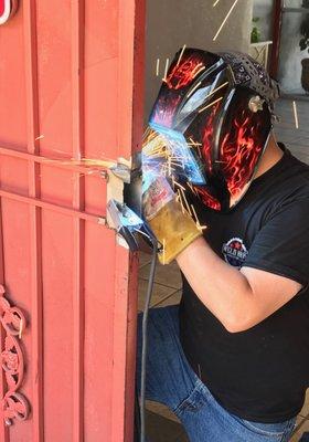 Security Gate Repair.