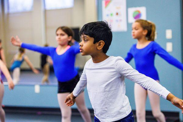 Weekly dance classes for children of all ages in ballet, acro, jazz, hip hop, tap, musical theater, and contemporary.