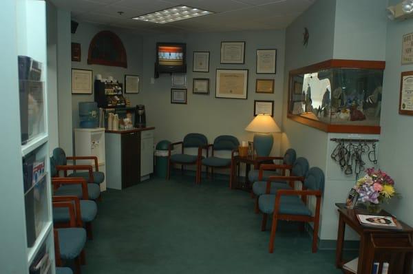 Reception area