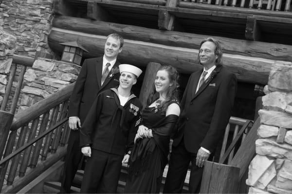 Our wonderful groomsmen looking super sharp thanks to tip top tux/ Randall's formalwear and their great staff!!!