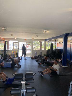 Hollywood Beach Personalized Fitness Group Training Class.