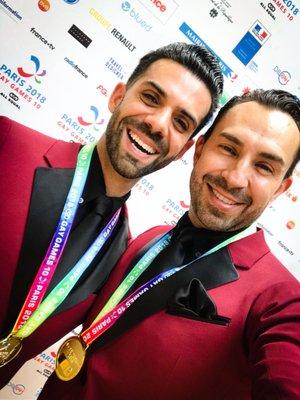 Paris 2018 - Eddie and Sergio 10 Dance Champions