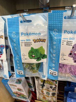 pokemon nanoblocks