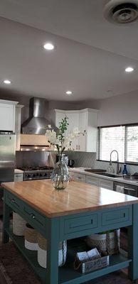 Kitchen butcher table!