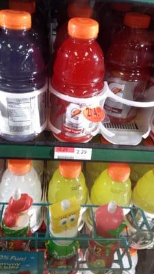 Gatorade  32 oz . 2 for 4$