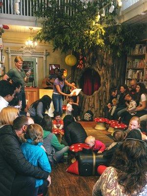 Korean Storytime that is offered every last Saturday of the month at Charlie's Corner