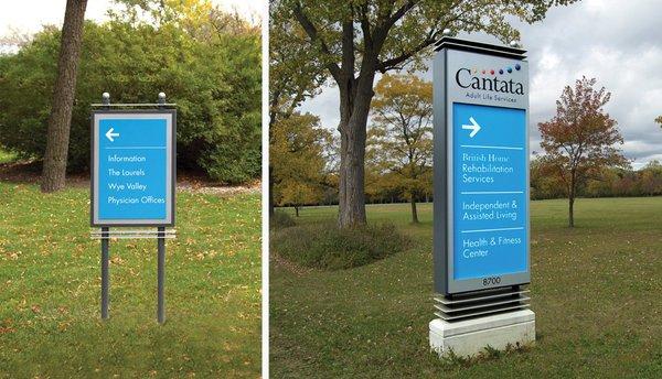 Cantata  Exterior Signage