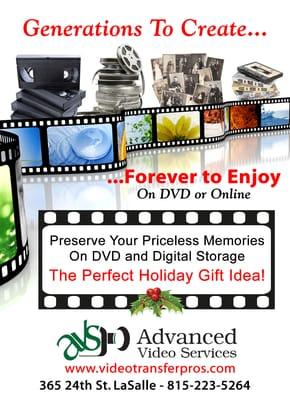 We Care About Preserving Your Memories on DVD and Digital