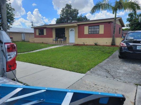 North Miami Beach   low attic property, challenging but... DONE. lol... one more