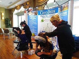 CryoDerm at the American Massage Therapy Association conference in New York