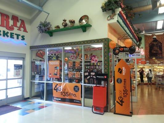 Inside of Vallarta Supermarket