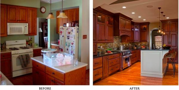 Another kitchen Before/After and another happy customer!