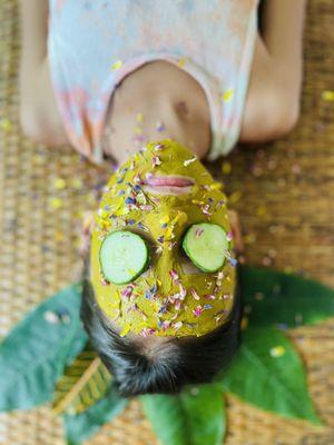 Soul flower organic facial