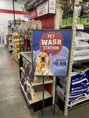 Pet wash price