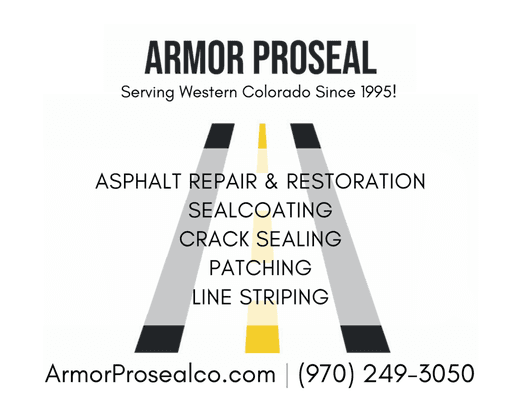 Western Colorado Asphalt Repair & Restoration Services Offered By Armor Proseal