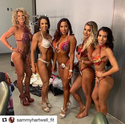 Competition Spraytan for WBFF Arizona 2019 by @sunkisseddenver