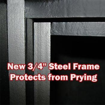 3/4" steel frame