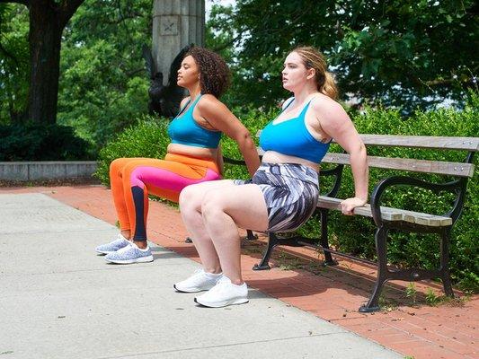 Women building a tribe through fitness.