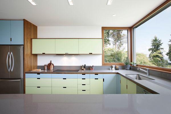 Madrona Passive House Kitchen