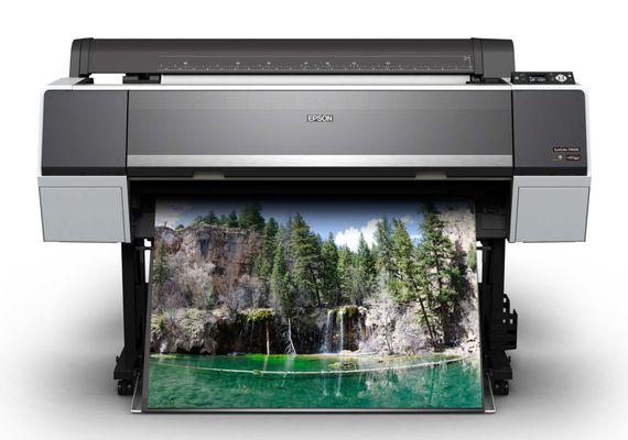 Printing with Epson latest technology the SureColor P9000