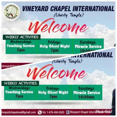 We welcome you to fellowship with us.