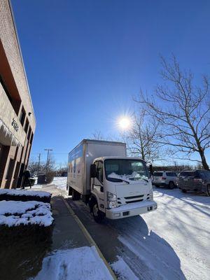 CBS Shipping Truck, by Isuzu