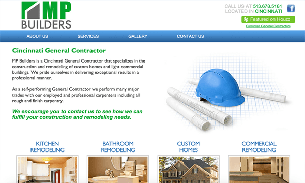 Web Design for MP Builders