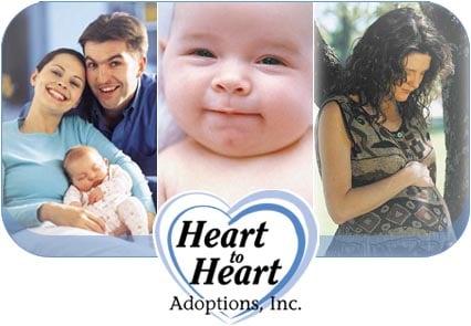 Heart to Heart Adoptions works with birth mothers and adoptive parents.