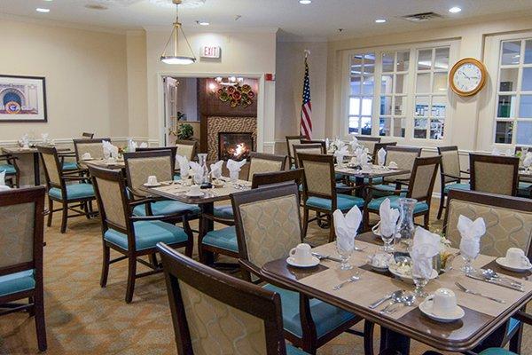 Assisted Living Dining Area