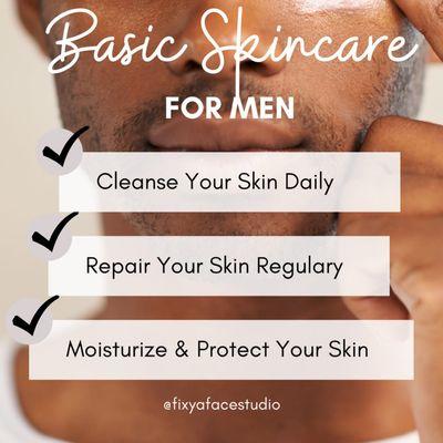 Basic Skincare for Men