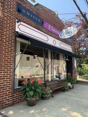 Street view of outside shop Main Street