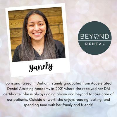 Dental Assistant - Yanely Bio