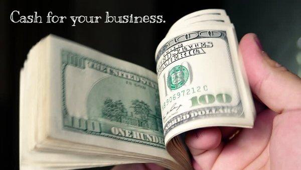 Get cash for your business.