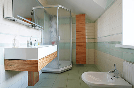 residential shower enclosure