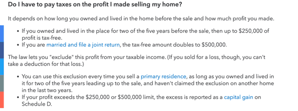 From Turbotax website