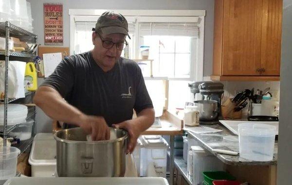 Chuck Brown, owner and baker at Bread Guy Breads