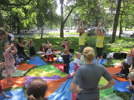 Lil Yogi's NYC Rocks Central Park