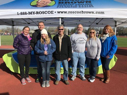 Roscoe Brown 2017 Alzheimer's walk