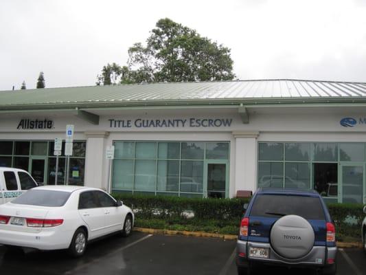 Title Guaranty Escrow Services