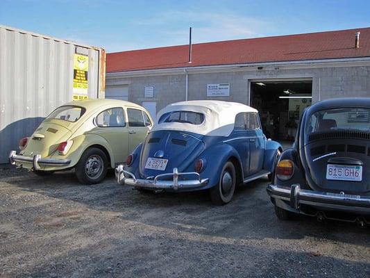 '71, '64 and '74 Beetles.