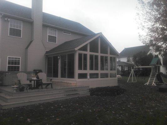 Year Round Gable Sunroom