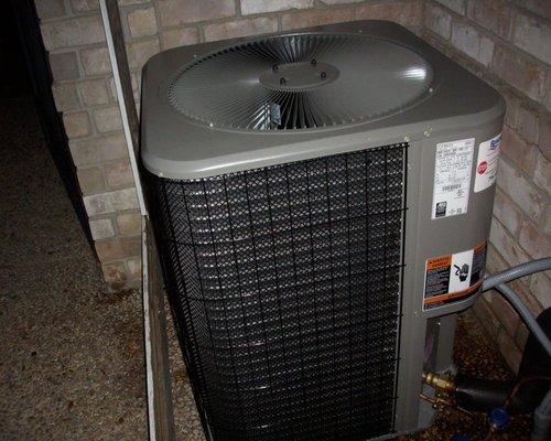 HVAC repair service.