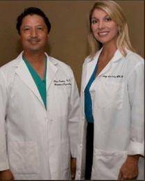 Dr. Oliver Carlota and Amy Carlota, a certified nurse practitioner.