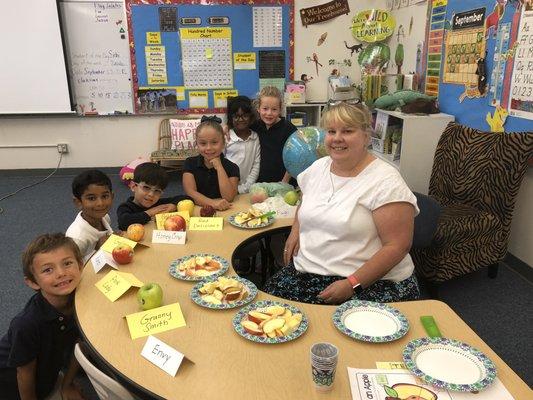 Fall Projects incorporate nutritional education