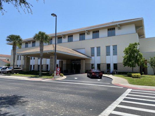 Front of medical center