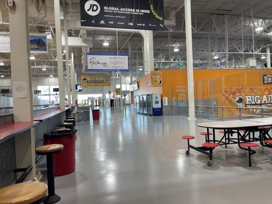 This multi-sport complex makes great use of mall space